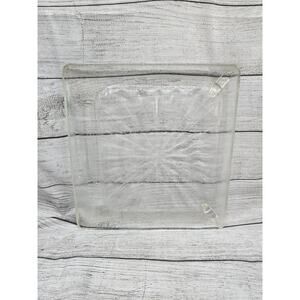 Vintage Pre Owned Amana Radar Range Microwave Oven Glass Plate / Tray